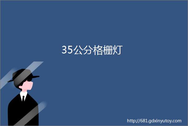 35公分格栅灯