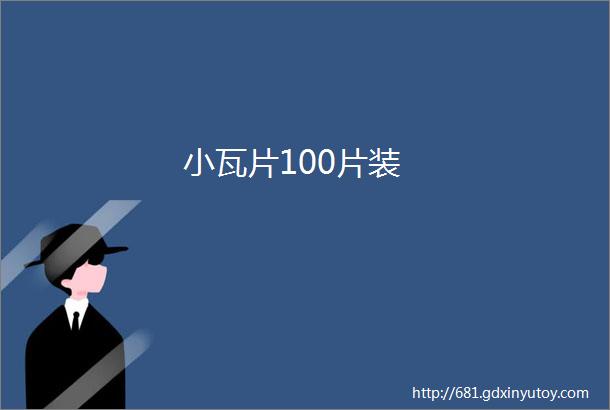 小瓦片100片装