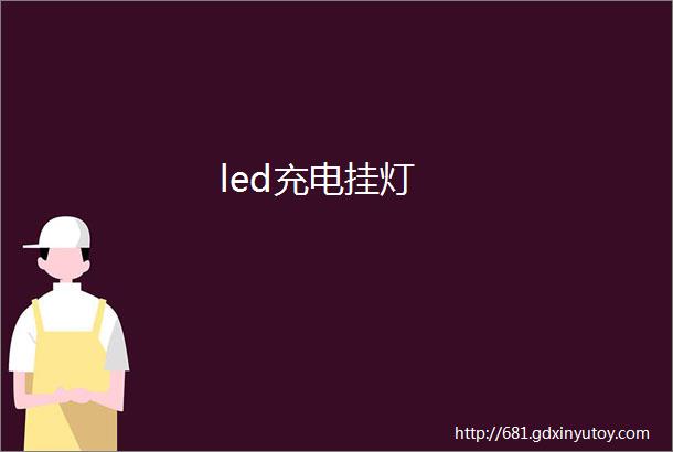 led充电挂灯