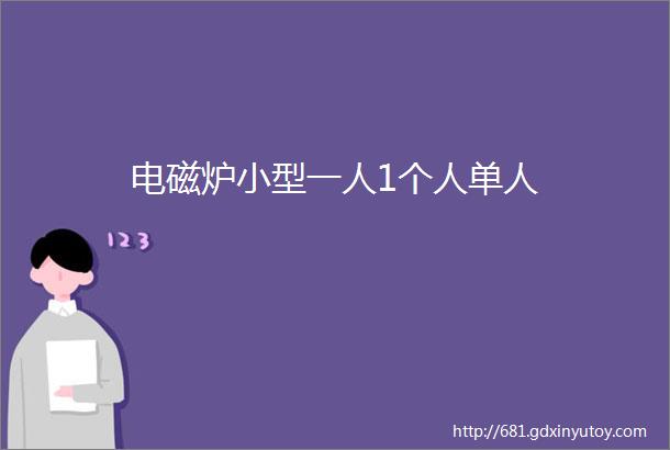 电磁炉小型一人1个人单人