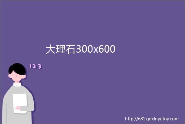 大理石300x600